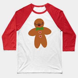 Gingerbread Man Baseball T-Shirt